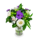 Bouquet of purple flowers